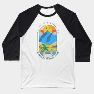 Coffee and Nature Baseball T-Shirt